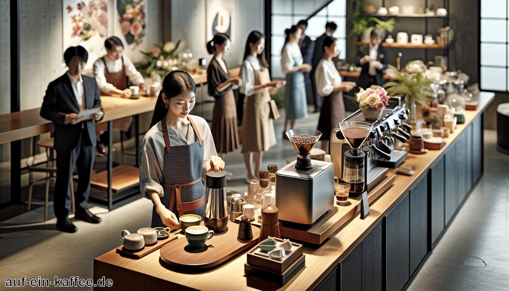 Kaffeeläden als soziale Treffpunkte   - Die Kaffeekultur in Japan » Präzision und Eleganz im Kaffeegenuss